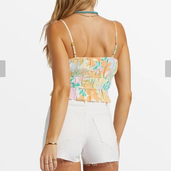 Billabong Sunkissed Cropped Cami Top - Picture 4 of 10
